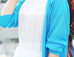 MyGirl美媛馆 – 狐小妖Baby夏天套图，清凉感是否能抵得过台风？