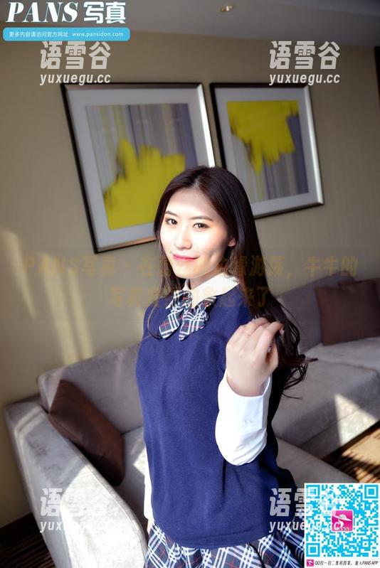 PANS写真 - 在蕾丝的边缘游荡，牛牛的写真变得抽象起来了