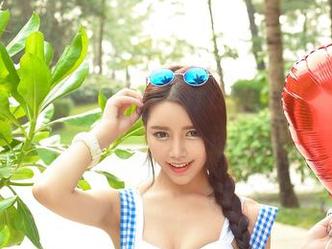 TGOD推女神 – 晓艾fafa的最新瑜伽姿势，图库里的一抹柔韧，谁能想得到呢？