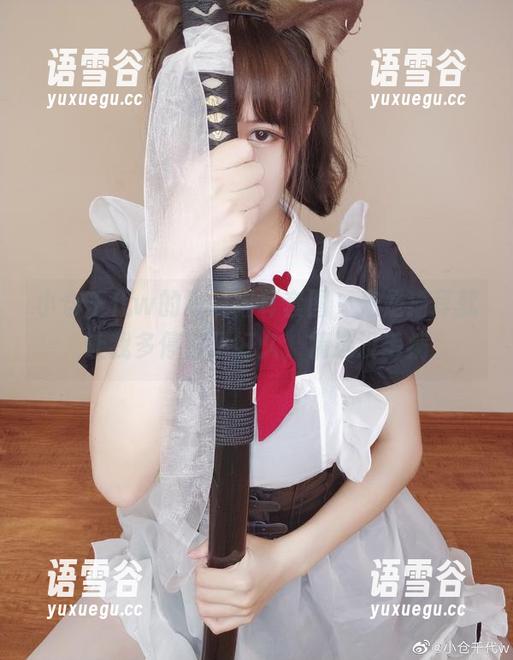 小仓千代w的短发猫耳套图，光是猫耳就让我多停留了好久，精选没毛病