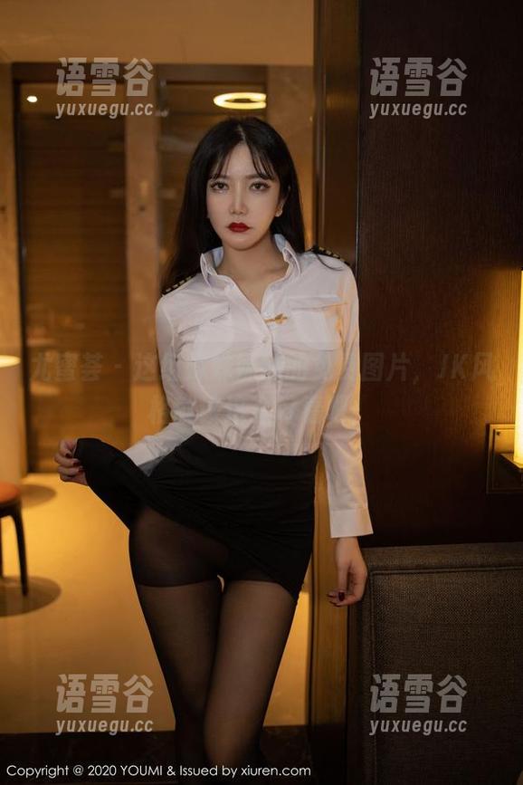 尤蜜荟 - 这组姝姝妹妹的免费图片，JK风格就该这么好看吧！